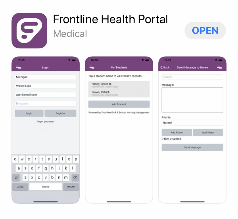 Frontline Health Portal Activation Instructions